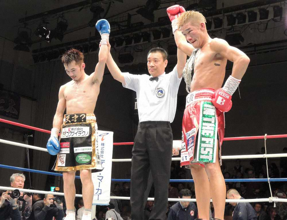 【画像・写真】源　引き分けで令和初防衛「阿部選手は強かった」
