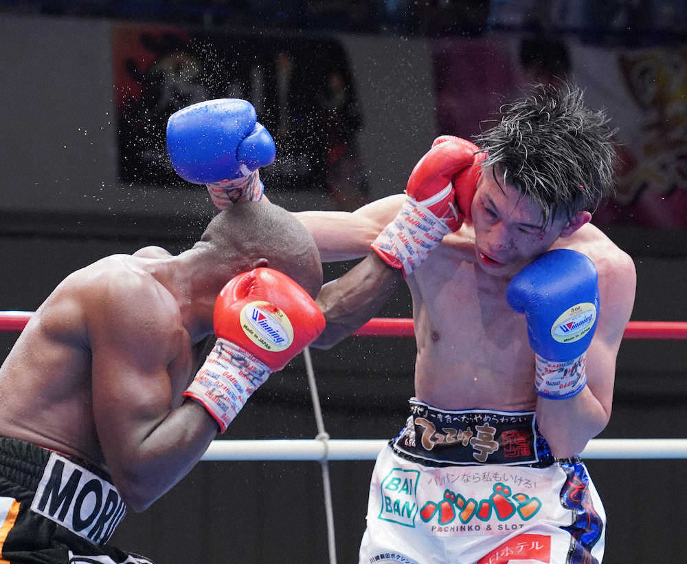 【画像・写真】攻撃力で負けていなかったが…後半左ジャブに違い出た