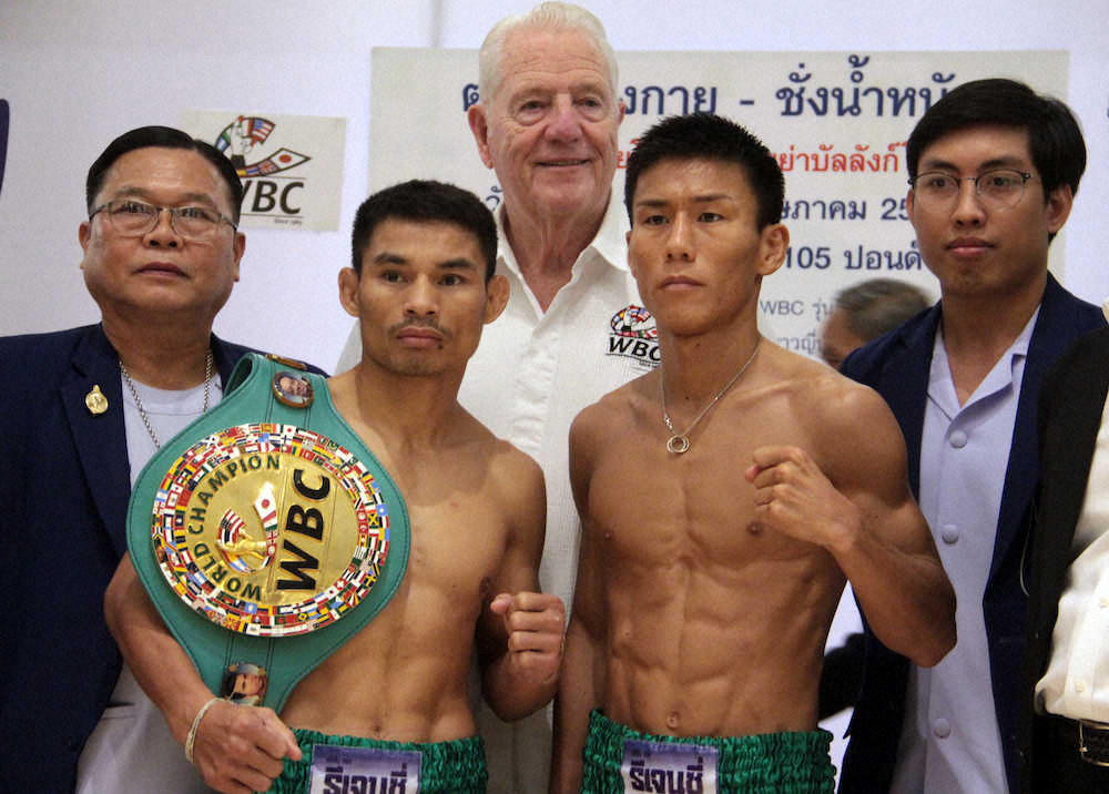 【画像・写真】福原辰弥「自分のスタイル生かしたい」　王者ワンヘンとの再戦へ前日計量パス