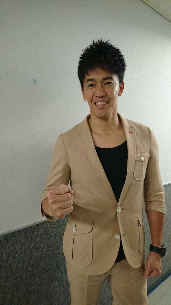 【画像・写真】初防衛決めた京口　応援の武井壮「総合力で勝てたと思う」