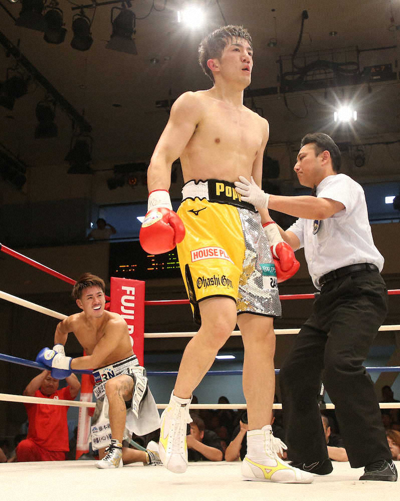 【画像・写真】井上尚弥いとこ・浩樹がTKO初防衛「ゆくゆくは世界を」