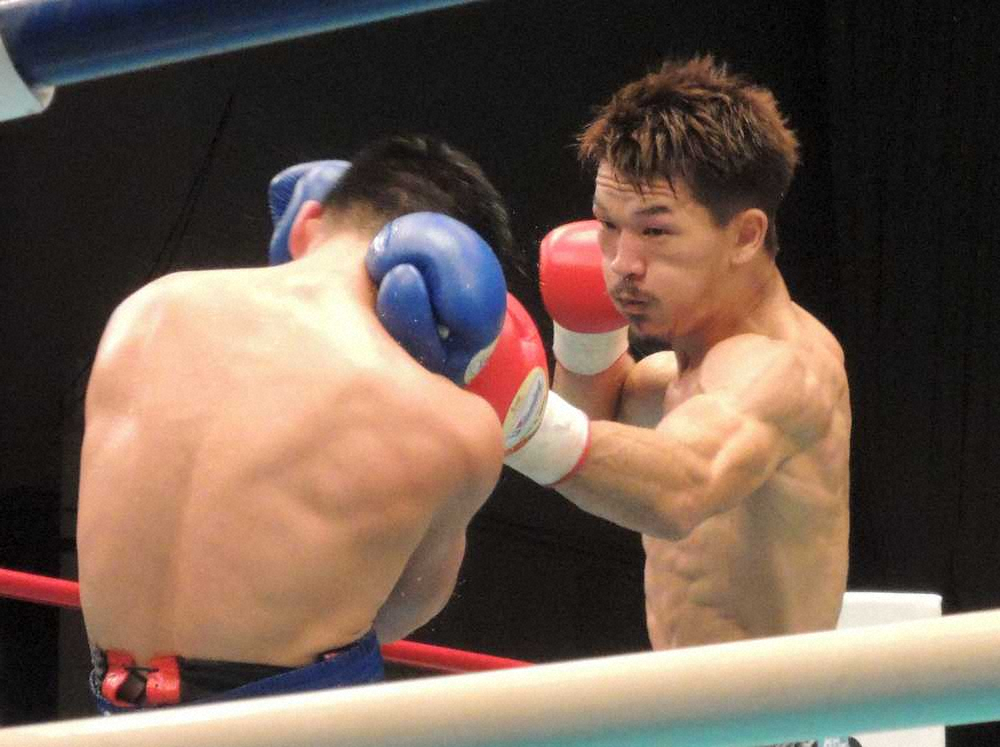 【画像・写真】尾川、復帰2戦目は4回TKO「最初のダウンを奪ったボディーは良かった」