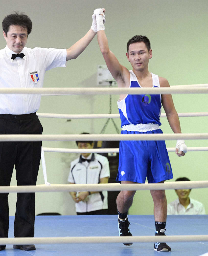 【画像・写真】元4団体世界王者・高山　アマ2戦目判定勝ち　五輪出場へ前進
