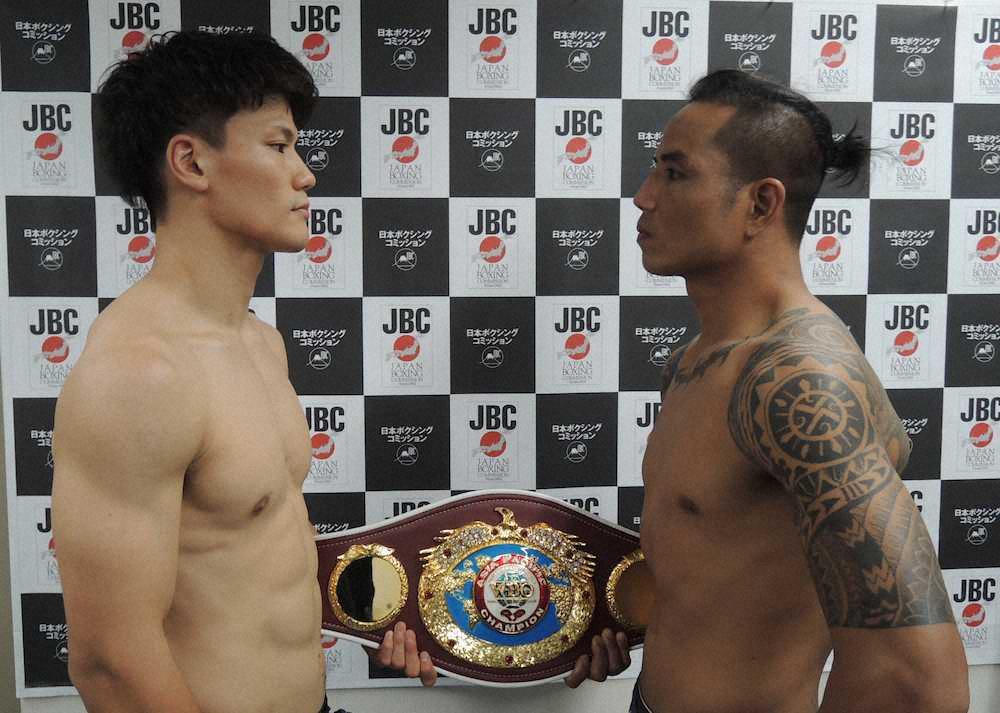 【画像・写真】井上岳志　前日計量一発パス　再起戦は“ジョロウグモ”封印