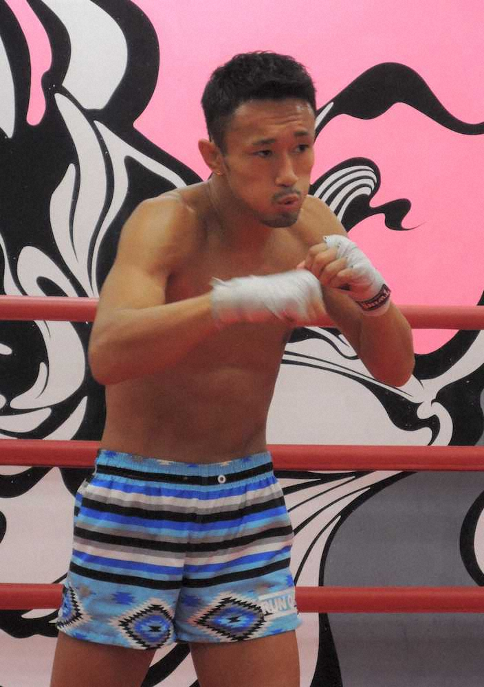 【画像・写真】梅野源治、王者・白鳥討ちへ自信「穴はいっぱい見つけてある」