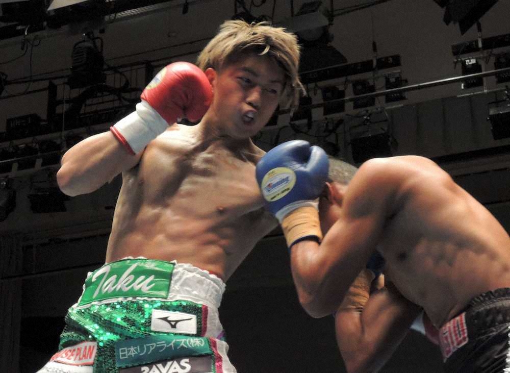 【画像・写真】桑原拓、初メインで世界ランカーに完勝！「尚弥になれないぞ！」ゲキに応えた