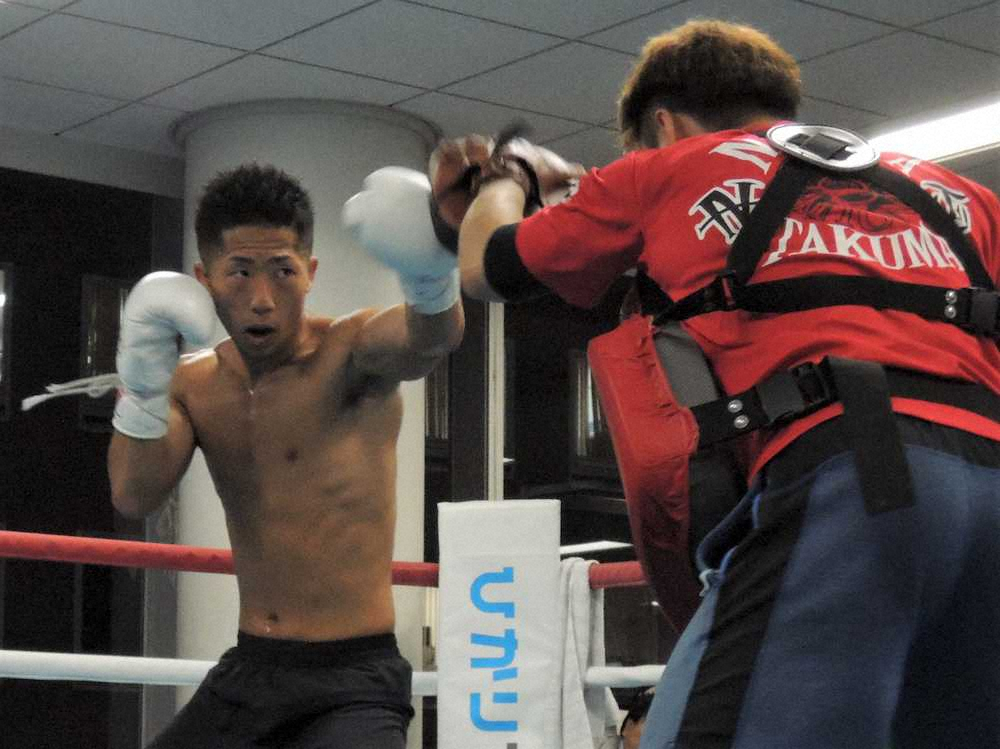 【画像・写真】井上拓真 1カ月後に迫った大一番へ調整は順調「とにかく早く試合がしたい」