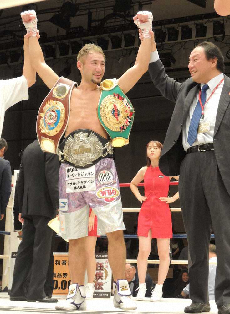 【画像・写真】吉野修一郎、1回TKOでアジア3冠達成！プロデビューから11連勝「少しずつ世界に名前を売りたい」