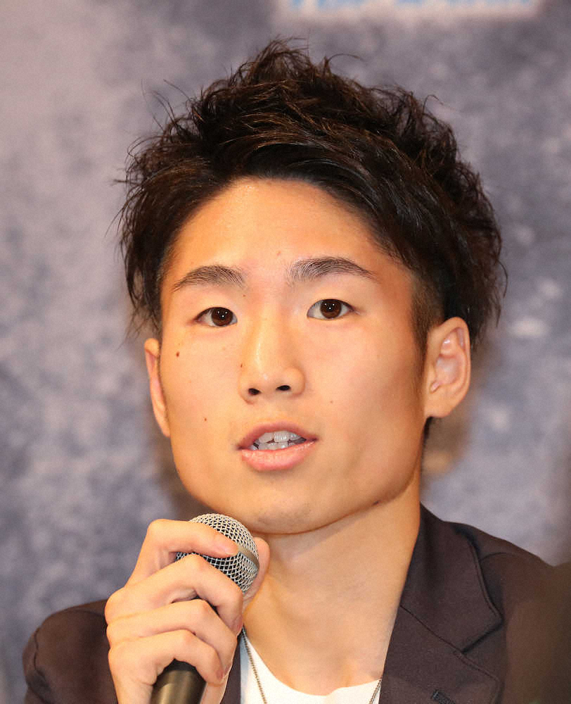 【画像・写真】拳四朗、待望の王座統一戦「夢の第一歩」　八重樫は2年ぶり世界戦「命を懸けて戦う」