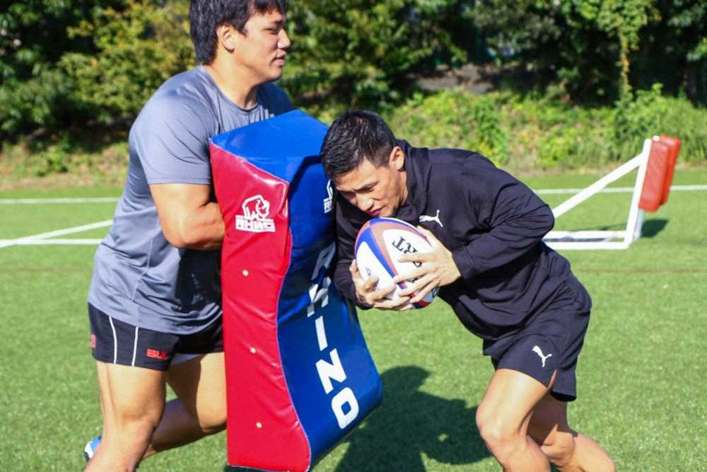 【画像・写真】2階級制覇目指す卜部弘嵩、元日本代表とラグビー特訓　11・24K―1