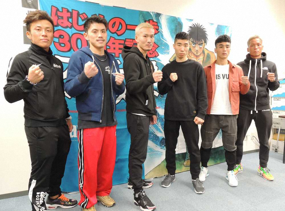 【画像・写真】「はじめの一歩」フェザー級トーナメント前日計量　6選手全員が1回目でクリア