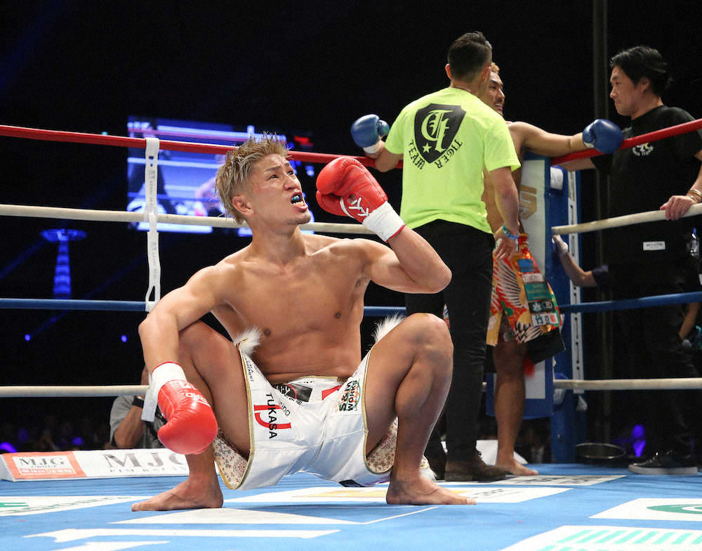 【画像・写真】城戸康裕　2回KO勝ち！試合後はドーピング検査訴え「正々堂々戦いたい」