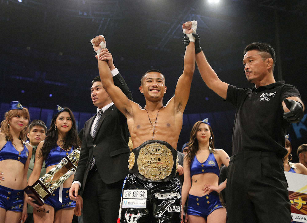 【画像・写真】江川、3連続1回KO新王者　新スター候補21歳が名乗り