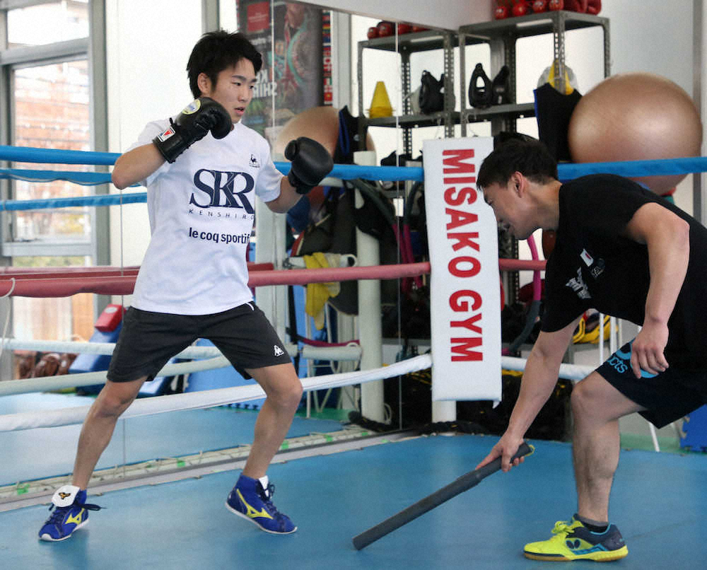 【画像・写真】拳四朗、相手変更も対策万全「顔に傷がなく圧倒する試合を」