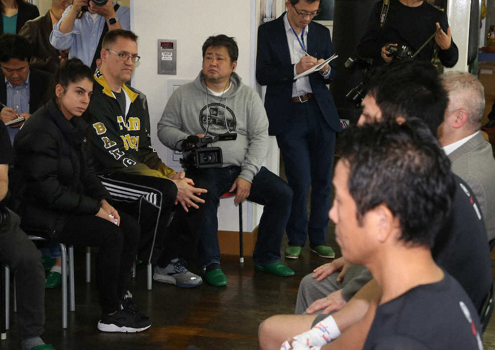 【画像・写真】バトラー陣営、村田対策に自信「持っている力を最大限に出せる作戦を立てている」