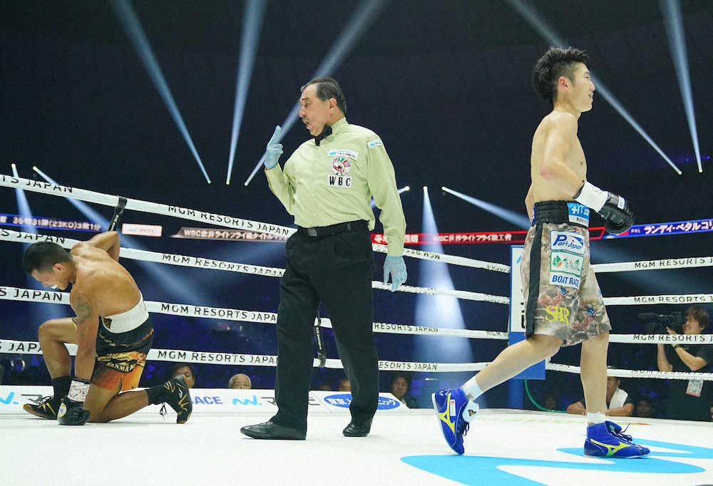 【画像・写真】ペタルコリン　拳四朗に敗れ「あそこでボディーがくるとは…」