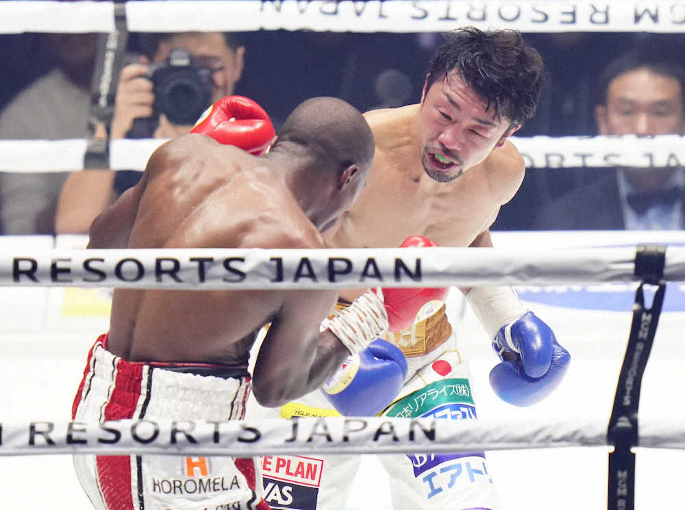 【画像・写真】八重樫東、9回TKO負け…国内男子最年長世界王座ならず　ムザラネが3度目防衛成功