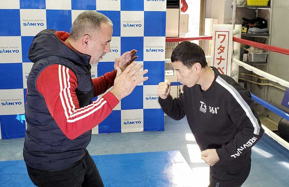 【画像・写真】トロハツ「人生を懸けた最高のチャンス」　名トレーナー・ディアス氏指導で打倒田中へ手応え