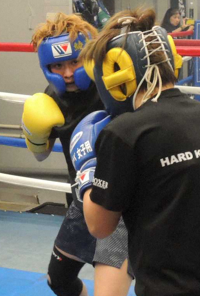 【画像・写真】宮尾綾香、増量→減量の異例調整　28日WBO女子世界ミニマム級王座決定戦