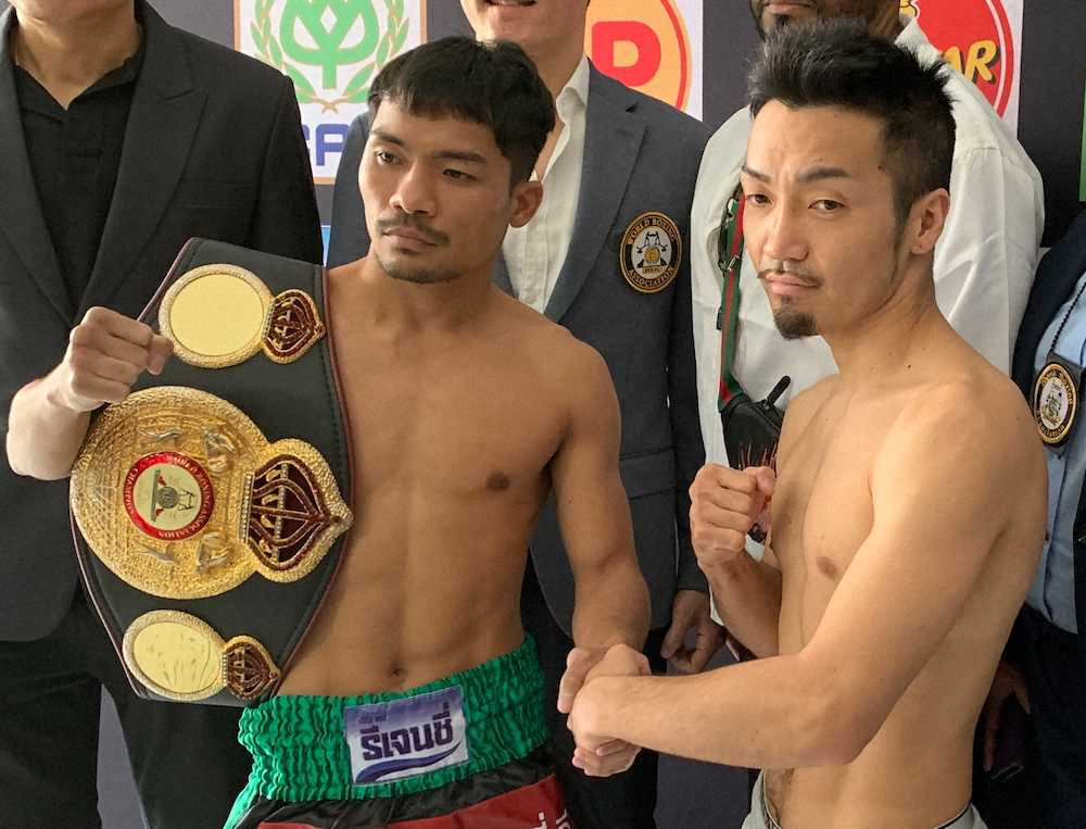 【画像・写真】田中教仁“鬼門”タイでKO宣言「イメージ通りぶっ倒す」