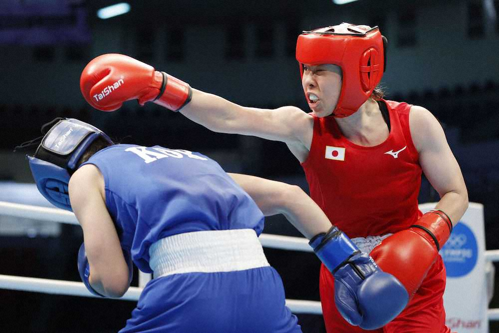【画像・写真】五輪切符獲得の入江聖奈　判定快勝で決勝進出