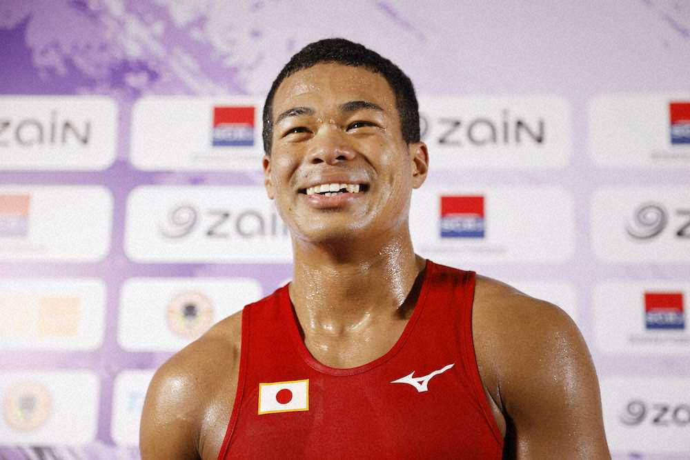 【画像・写真】男子ウエルター級　岡澤セオン、5位決定戦制し五輪代表内定　男子日本勢1号