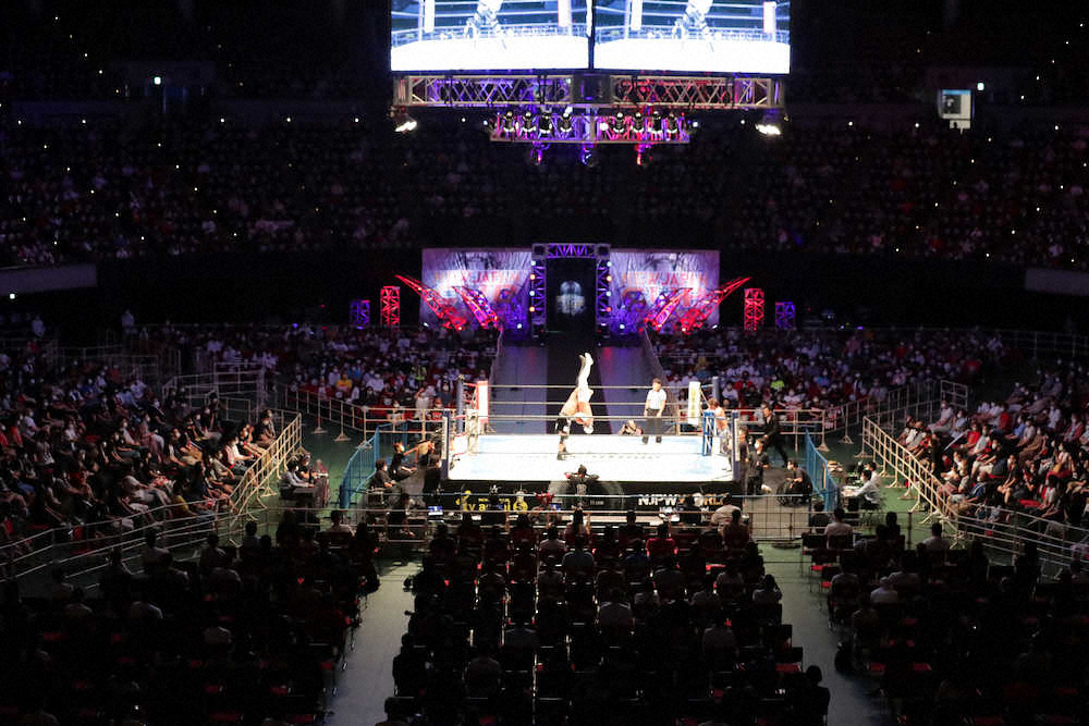 【画像・写真】プロレスにファン戻る　新日136日ぶり観客　小島聡「声援がありがたい」