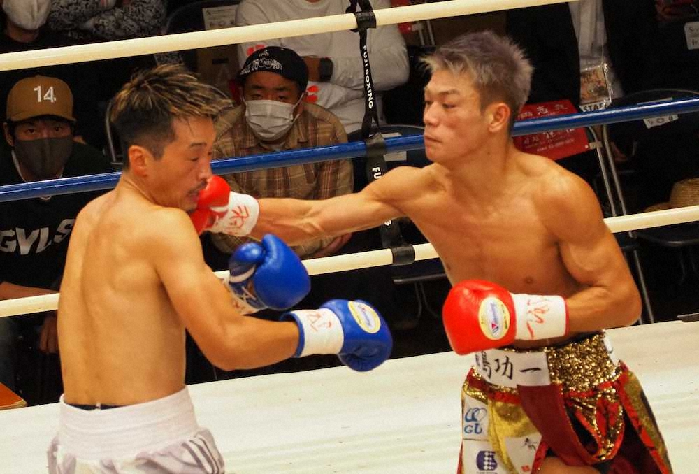 【画像・写真】6連続KOだ!勅使河原がV4　予告通り会心の勝利に「勅使河原とKOはセットです」