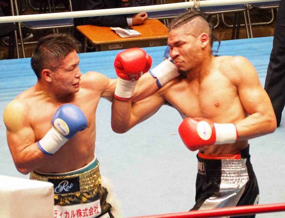 【画像・写真】中島玲が判定勝ち　プロ4戦目で前東洋太平洋王者撃破「自分の中では勝って当たり前」