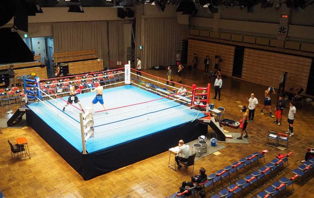 8カ月半ぶりにボクシングのプロテストが実施された後楽園ホール