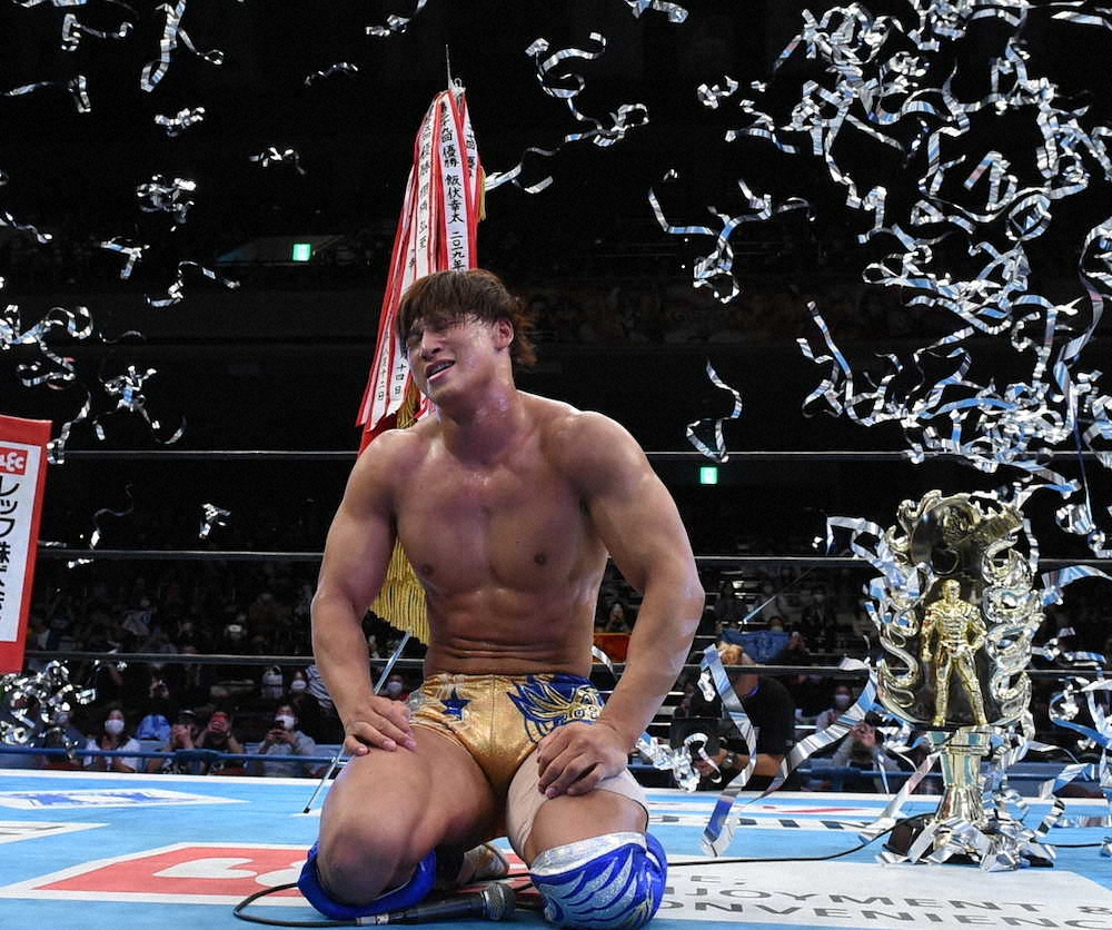 【画像・写真】飯伏、史上3人目のG1連覇「あとはIWGPヘビー級のベルトを獲るだけ」