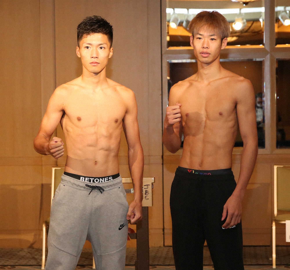 【画像・写真】前田稔輝、“会場暖める快勝”誓う　京口世界戦の直前、フェザー級6回戦