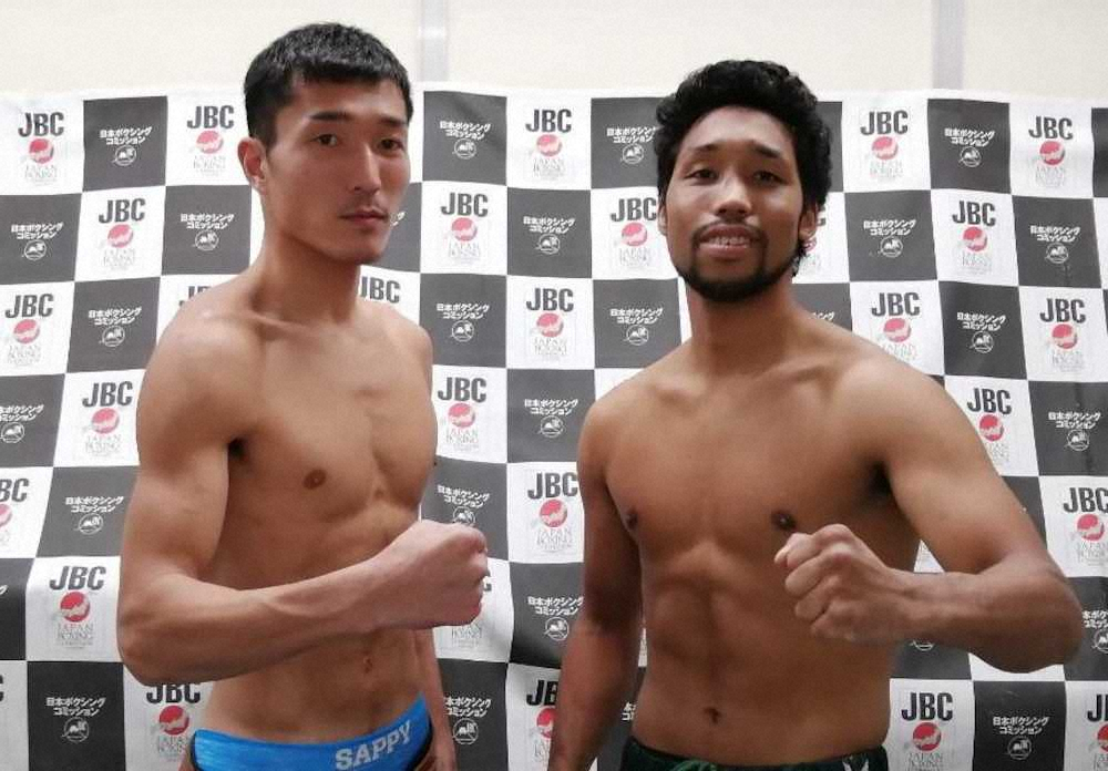 【画像・写真】内藤律樹＆今野裕介　前日計量一発クリア