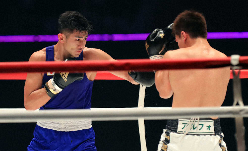 【画像・写真】東京五輪代表の森脇唯人、井上岳志とヘッドギアなしでプロアマ対決！