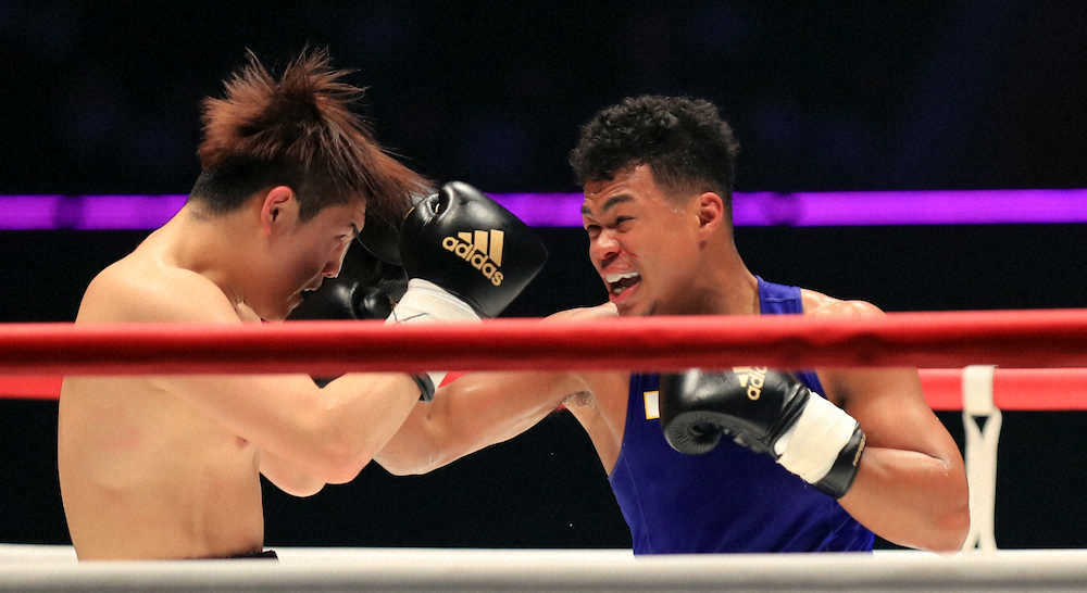 【画像・写真】岡沢がプロ宣言、スポンサー続々「プロのアマチュアボクサーに」