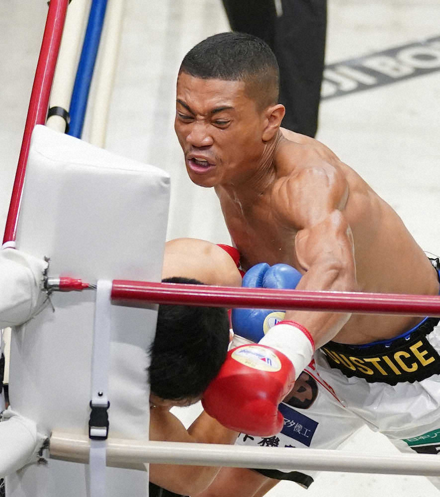 【画像・写真】平岡　3回TKOでデビュー17連勝「そろそろベルトが欲しい」