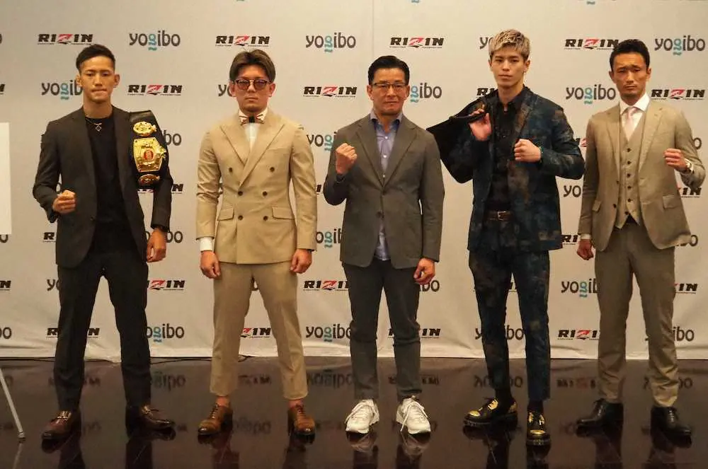 【画像・写真】「RIZIN.29」4人で1日トーナメント　皇治「俺が中心であとは脇役」