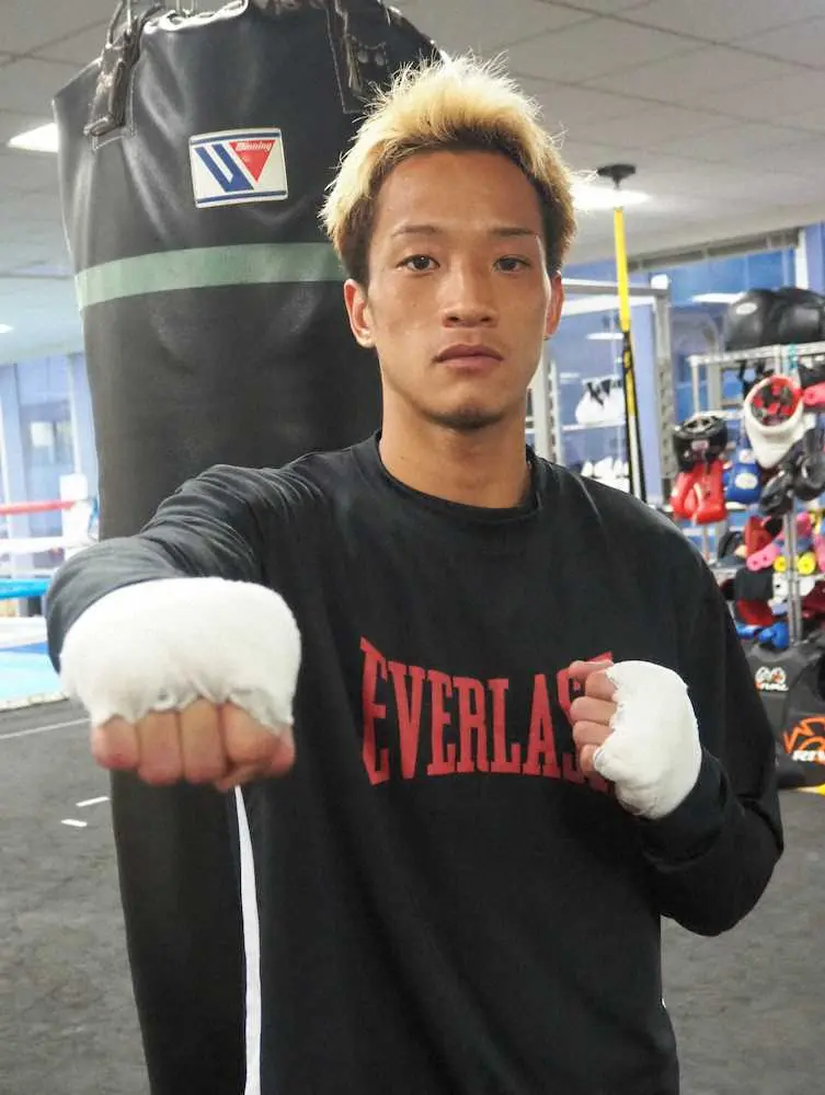 【画像・写真】中嶋一輝、井上尚弥とのスパーで刺激！千葉開と東洋太平洋王座決定戦「KOで勝つ」