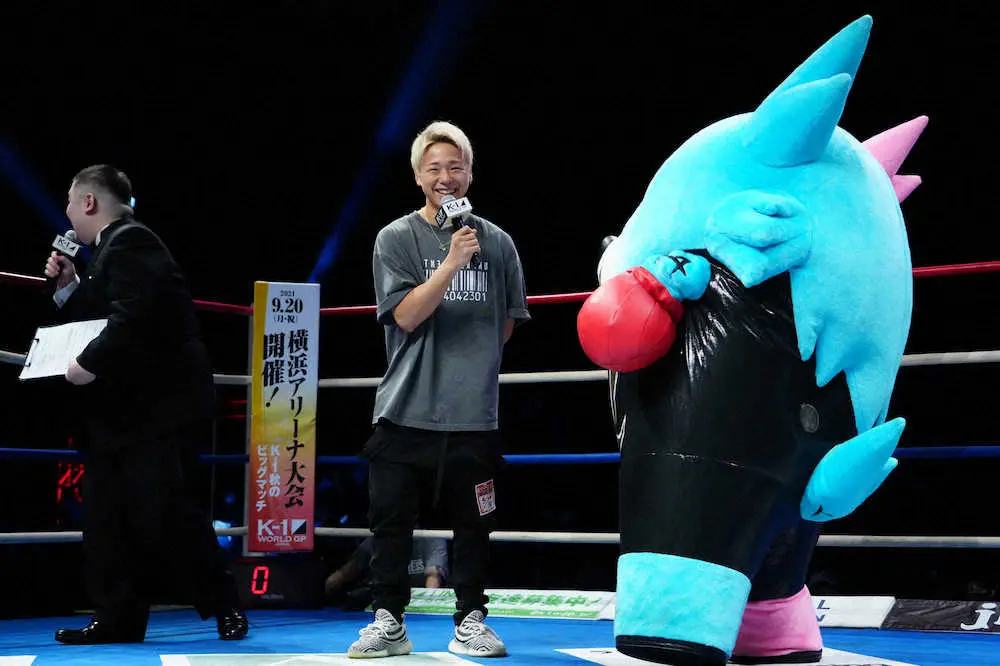 【画像・写真】武尊、右拳の負傷告白　「早くケガを治して　みんなが期待する試合をしたい」