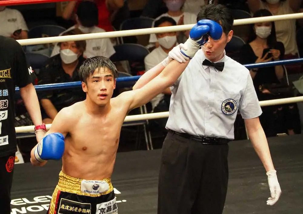 【画像・写真】“尚弥の恋人”木村蓮太朗、連続KOストップも「自分のボクシングできた」