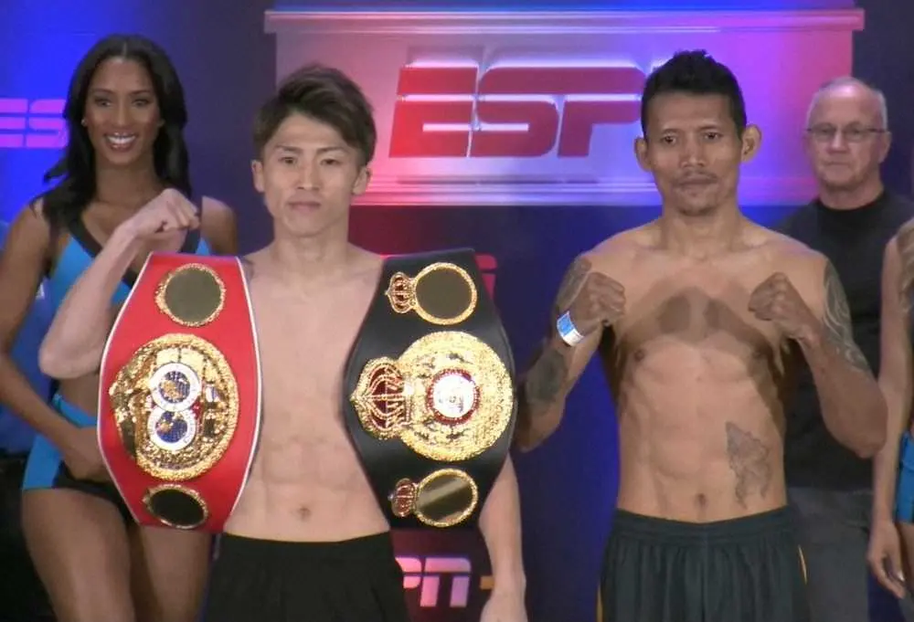 【画像・写真】井上尚弥、前日計量一発クリア　仕上がりに自信「最高の試合見せられる」