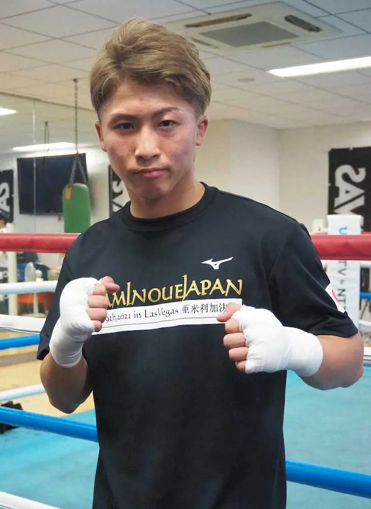【画像・写真】尚弥　ジムワーク再開、希望は「ドネアと年内に」