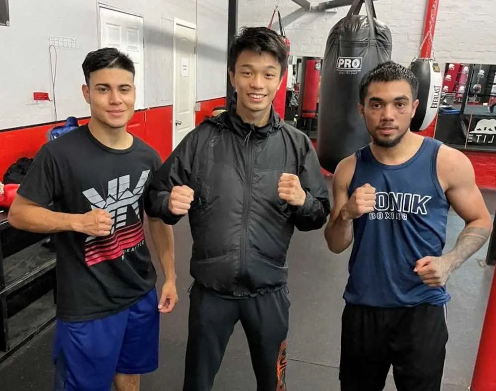 【画像・写真】中谷潤人、初防衛戦へ手応え　「良いイメージで終われた。KOという場面をお見せしたい」