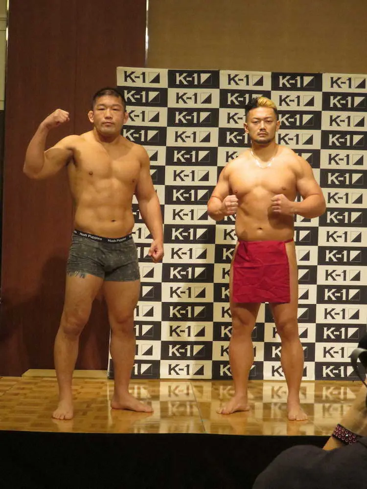 【画像・写真】K―1ルール初挑戦の石井は110.95キロ　鍛え上げた肉体で「練習してきたこと出せたら」