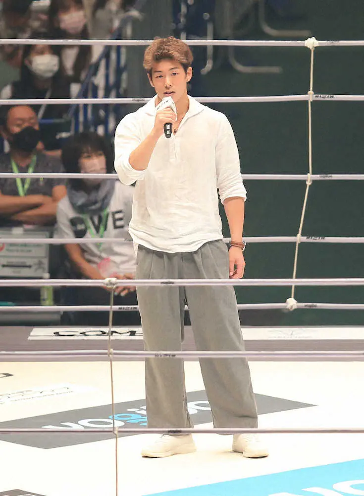 【画像・写真】キングカズ次男・三浦孝太　大みそかRIZINで格闘参戦　「素晴らしい試合を届けます」