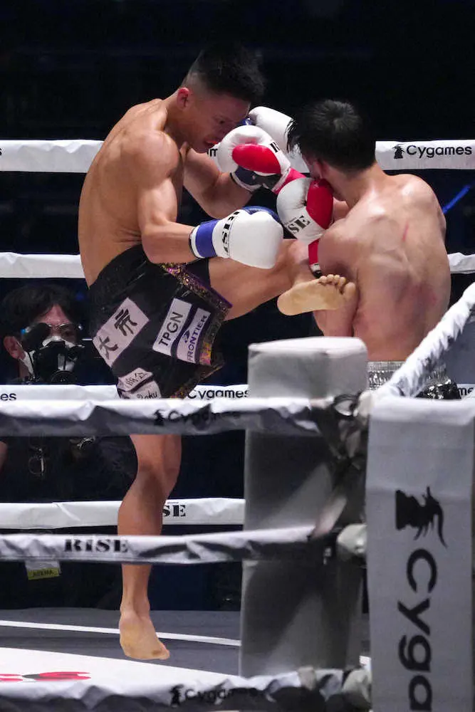 【画像・写真】風音「RISE DEAD OR ALIVEトーナメント」優勝！決勝で志朗を下し那須川天心との対戦直訴