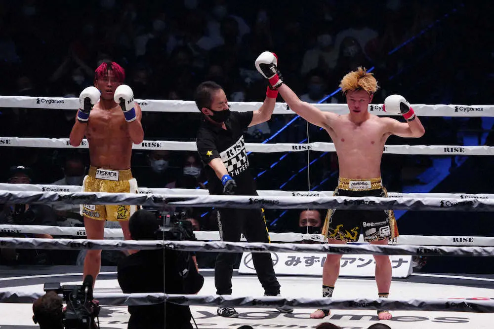 【画像・写真】那須川天心　45連勝後に鈴木真彦と対面「相手が決まらない中で挑んでくれたのはありがたい」
