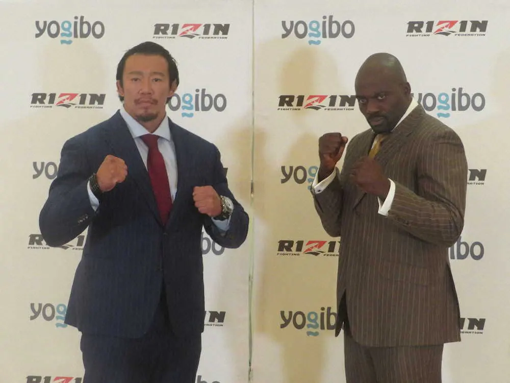 【画像・写真】RIZIN初参戦のボビー・オロゴン、北村克哉と対戦　14年ぶり格闘技戦に「怖ぇー」
