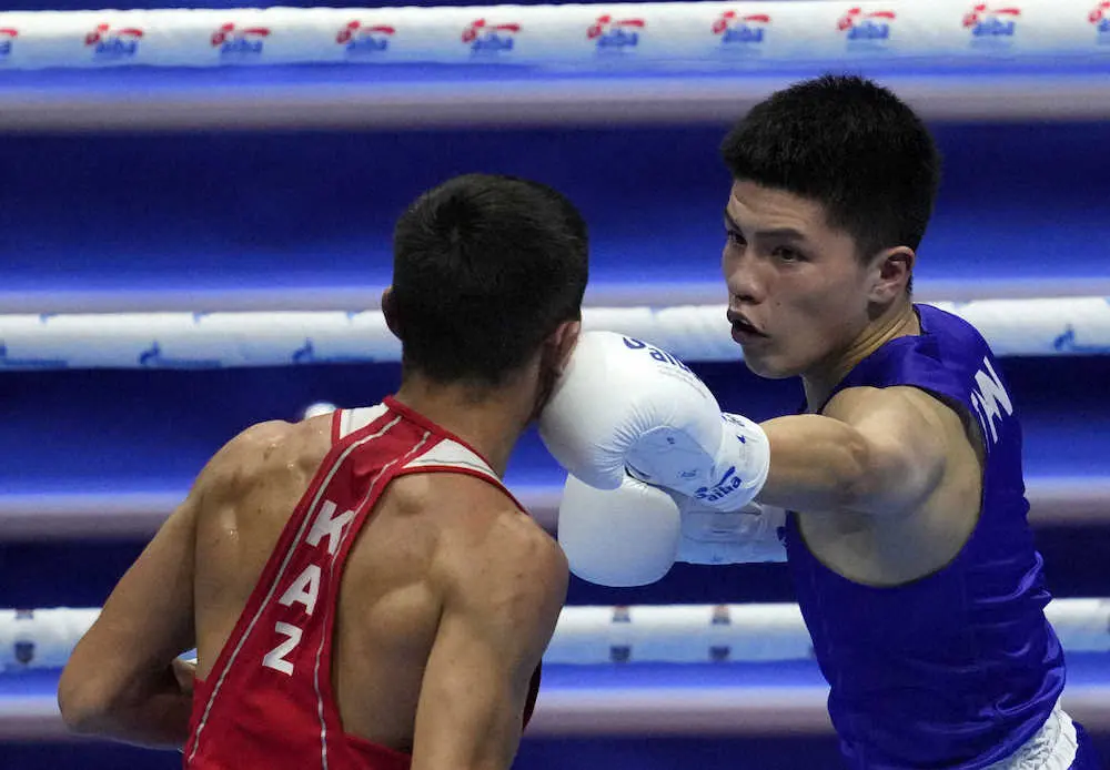 【画像・写真】バンタム級の坪井が日本勢初の金メダル！11年大会銀の村田諒太超える快挙