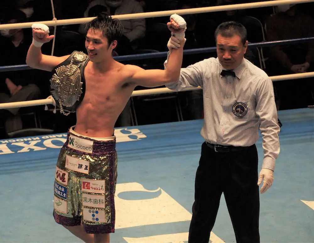 【画像・写真】王者・丸田陽七太、判定勝ちで初防衛「次は自分に合格点をあげられる試合を」